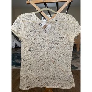 White Lace Top